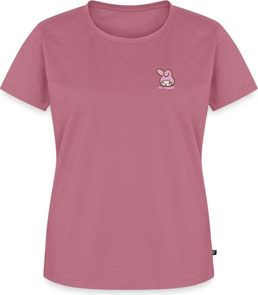 Spreadshirt My Melody Stick Portrait Frauen Premium T-Shirt, XXL, Mauve
