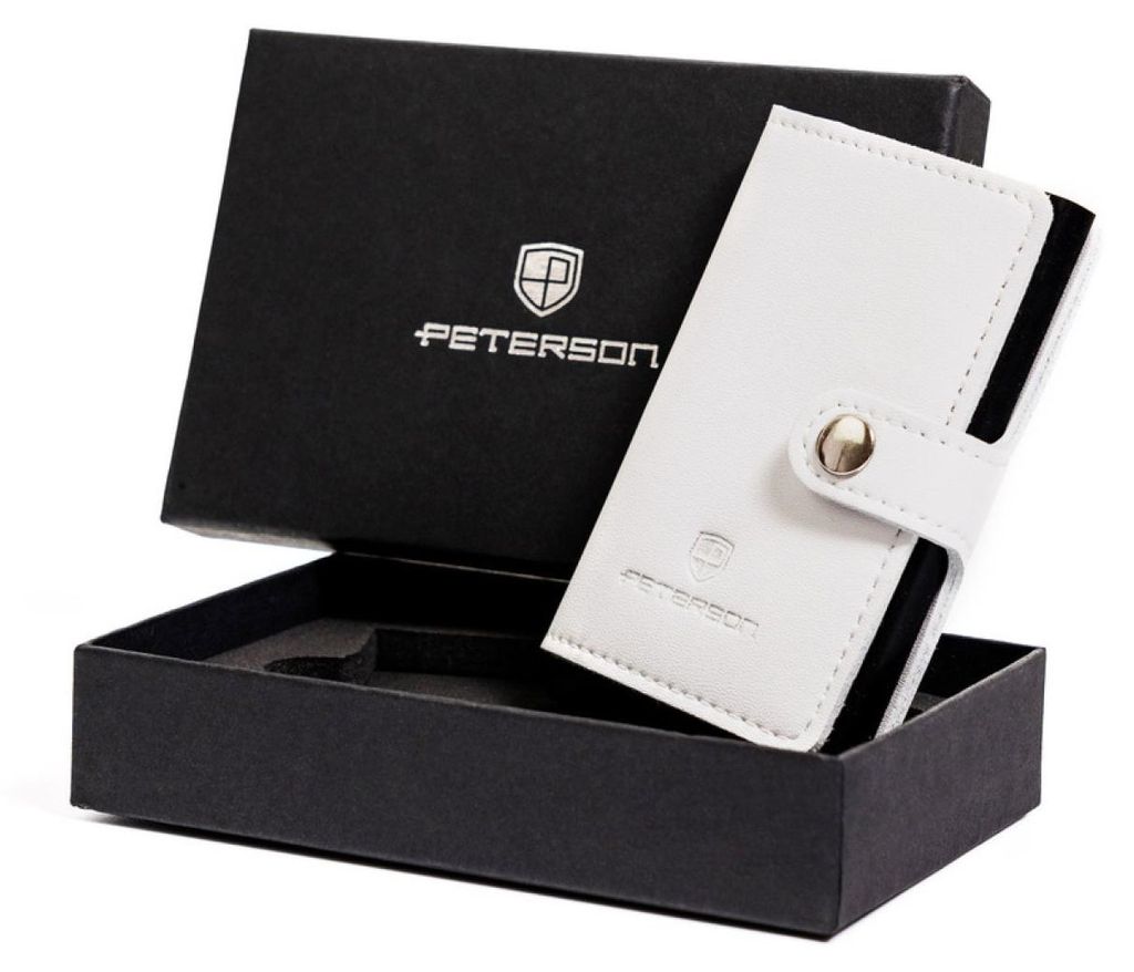 Custodia in pelle con scomparto per carte e biglietti da Immagine del prodotto 