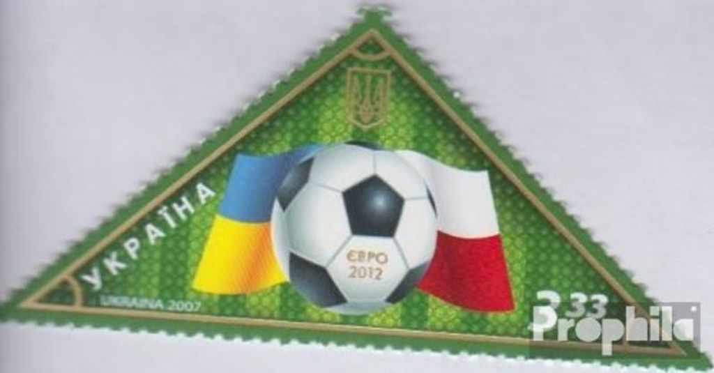 Briefmarken Ukraine 2007 Mi 917 (kompl.Ausg.) postfrisch Vergabe der Fußball EM
