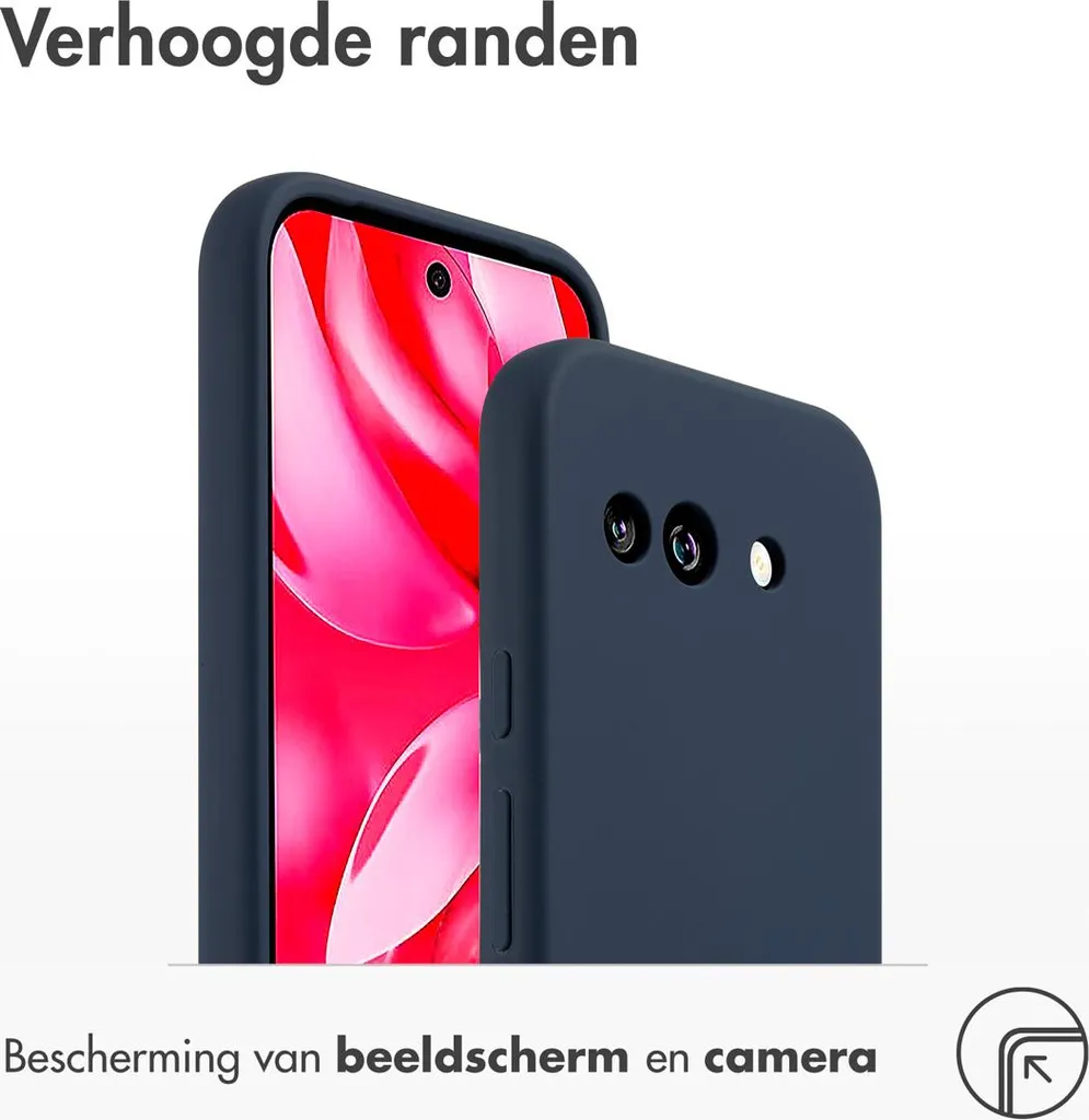 Recensione Cover Silicone Liquido Accezz Google Pixel 9A Blu - 5