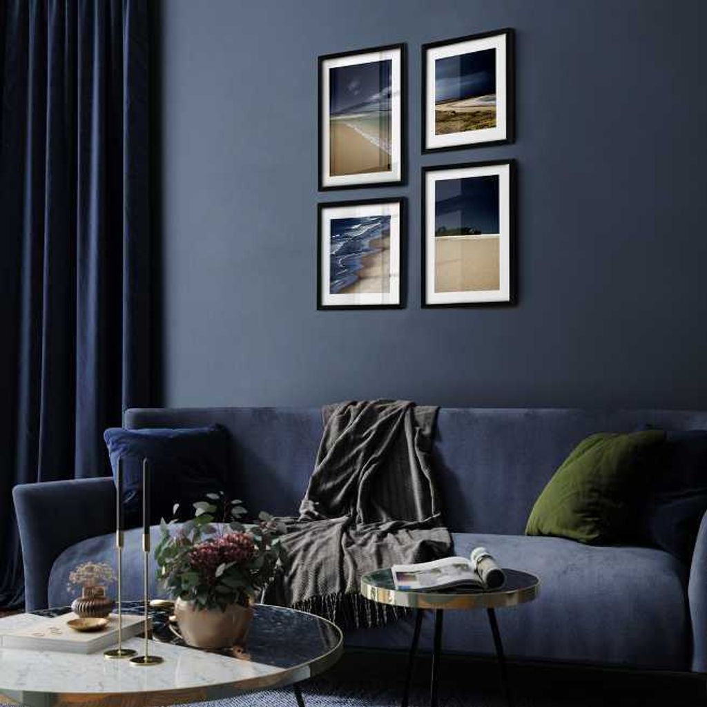 🖼️KNOR®️ Bilderrahmen 20x20 cm Schwarz, 9er Set Produktbild 4