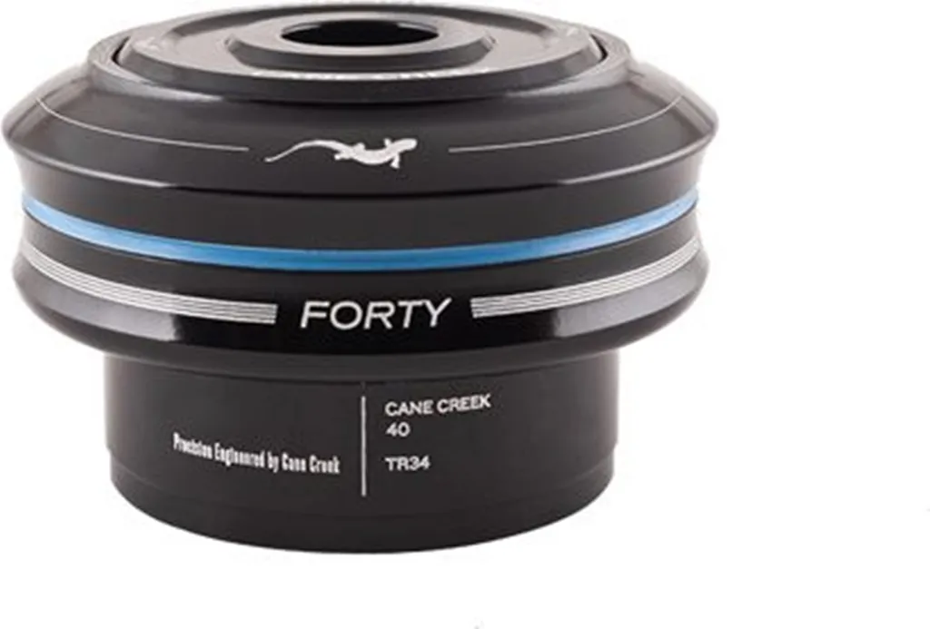 Jeu de Direction Durable Cane Creek 40 EC34/28.6 Noir en Aluminium