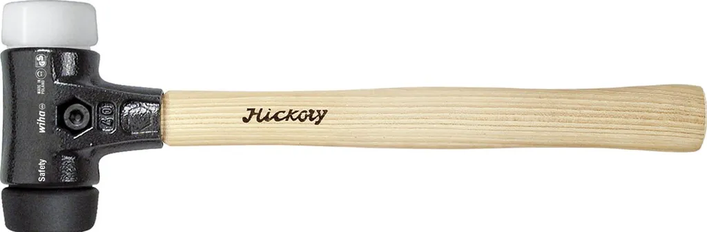 Marteau de sécurité Wiha 832-39 avec manche hickory anti-vibration