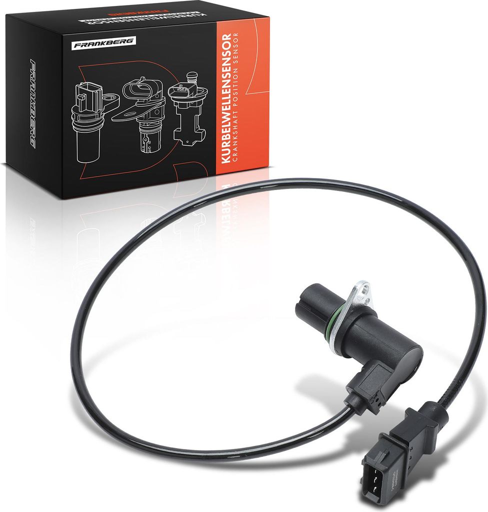 Frankberg 1x Kurbelwellensensor Impulsgeber für VW Golf III 1H Passat 35I Sharan Seat Alhambra Ibiza II
