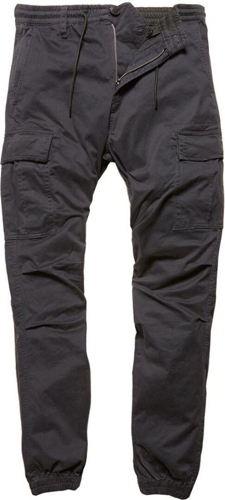 Vintage Industries Vince Cargo Jogger Hose, dunkelgrau, 32