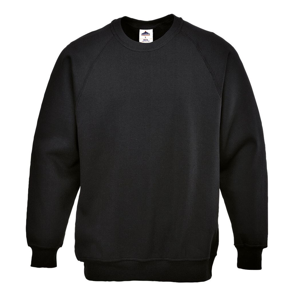 Portwest B300 Sweat-Shirt Roma Black Gr. XXL