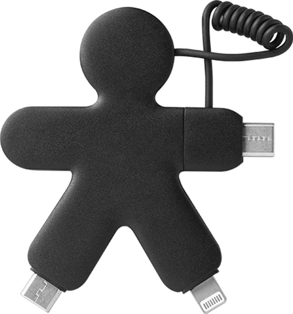 XOOPAR, kabel 3 w 1 Buddy USB A, USB C/USB C, Lightning Zdjęcie produktu 