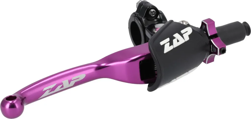 Armature de frein Zap V.2x Violet avec levier flexible articulé en CNC