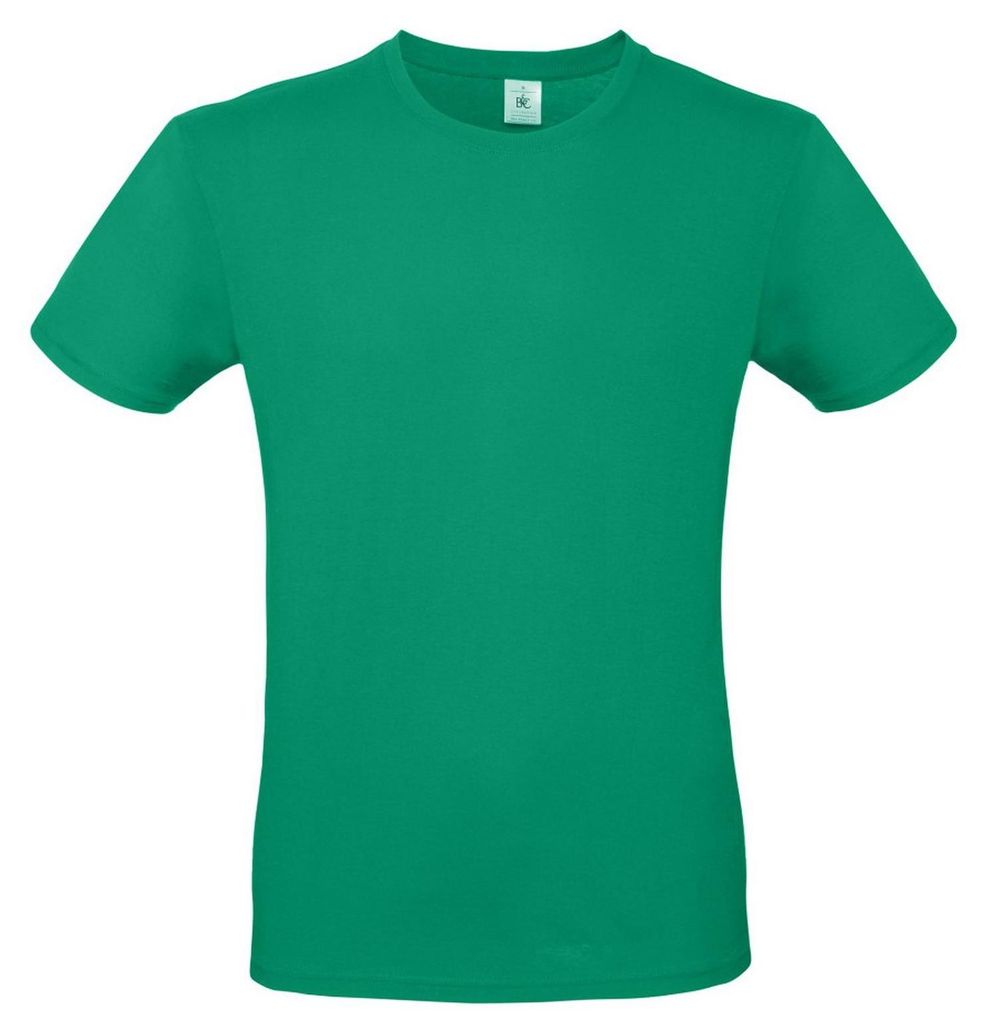 B&C Herren T-Shirt #E150 FK133 (M) (Kellygrün)