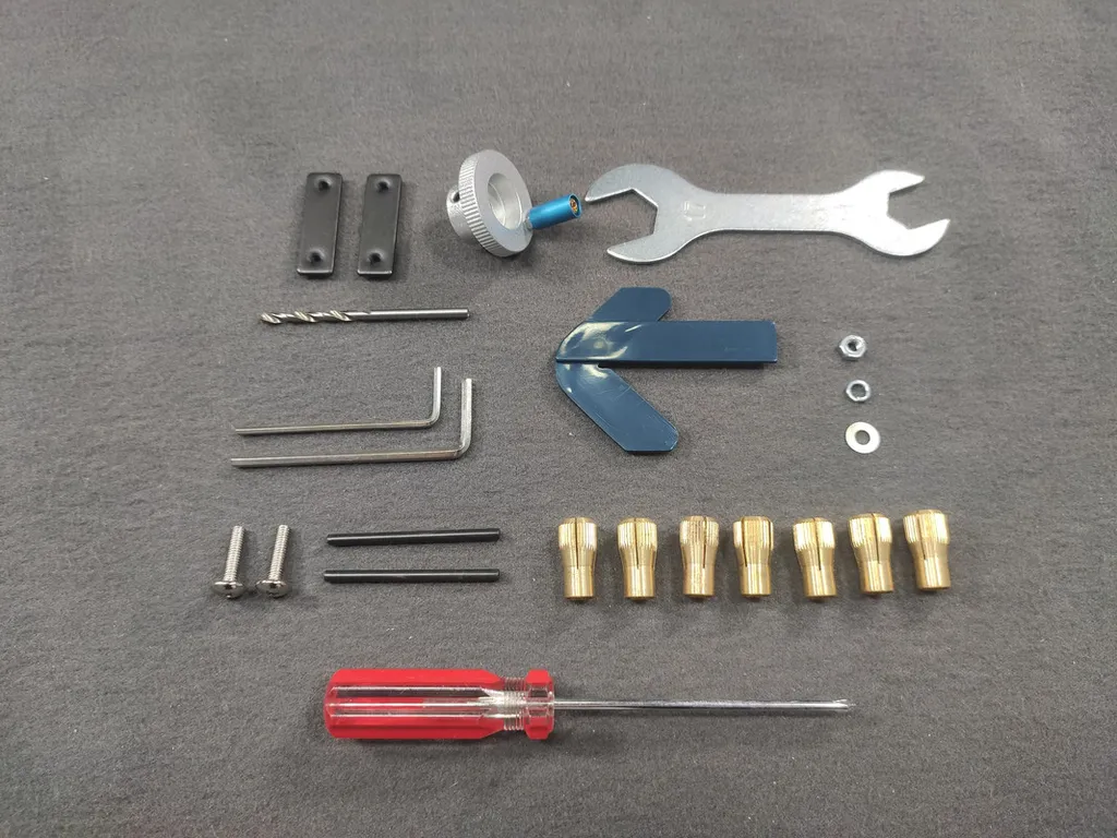 Mini perceuse d'établi électrique avec indexation tout métal 220V - 11