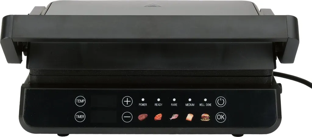 Grille-viande électrique puissant 2000W et affichage LED numérique