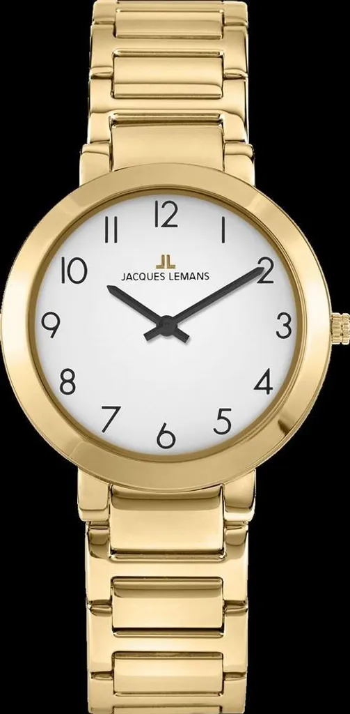Jacques Lemans 1-1842.1S Montre Femme Étanche Maille Milanaise Argent