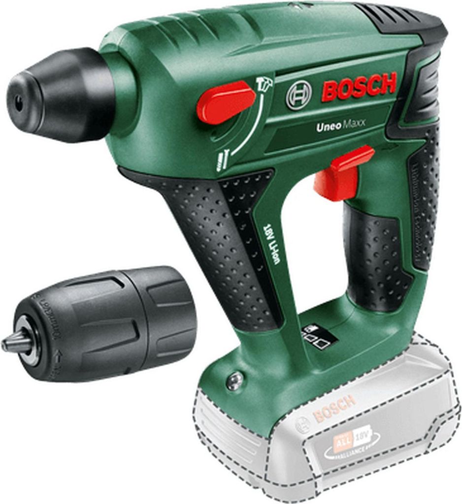 Bosch Uneo Maxx - Bohrhammer - schnurlos - 2 Modi - Immagine del prodotto 