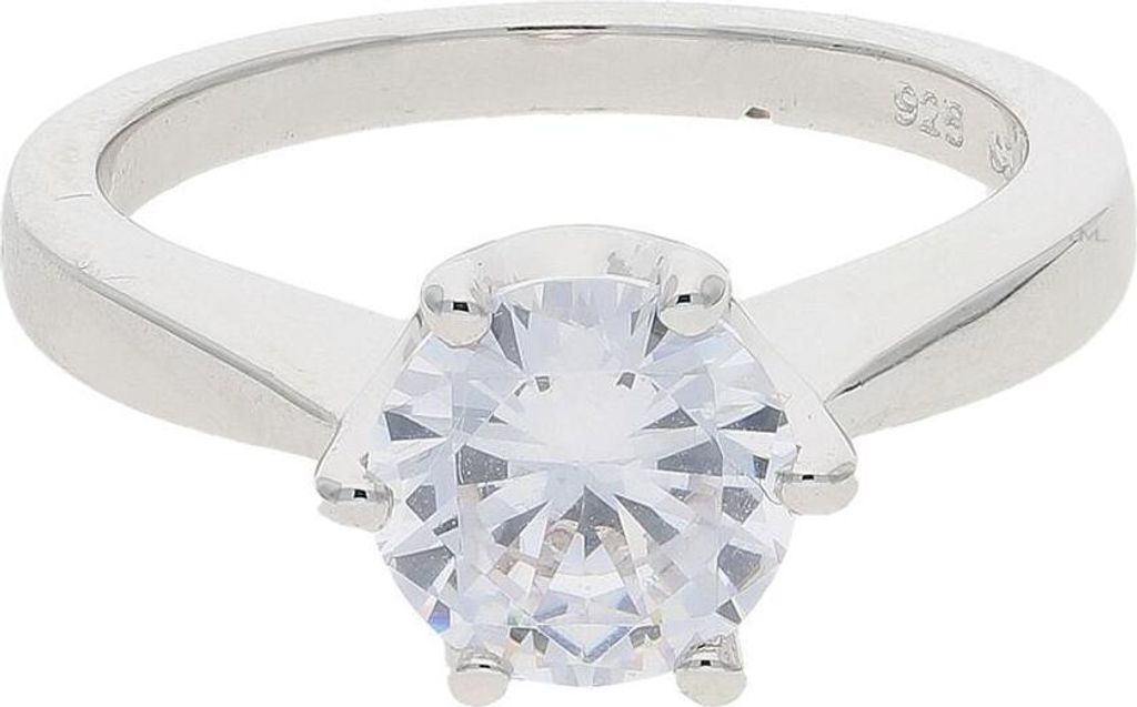 JuwelmaLux Ring 925 Sterling Silber mit Zirkonia JL10-07-2929 56