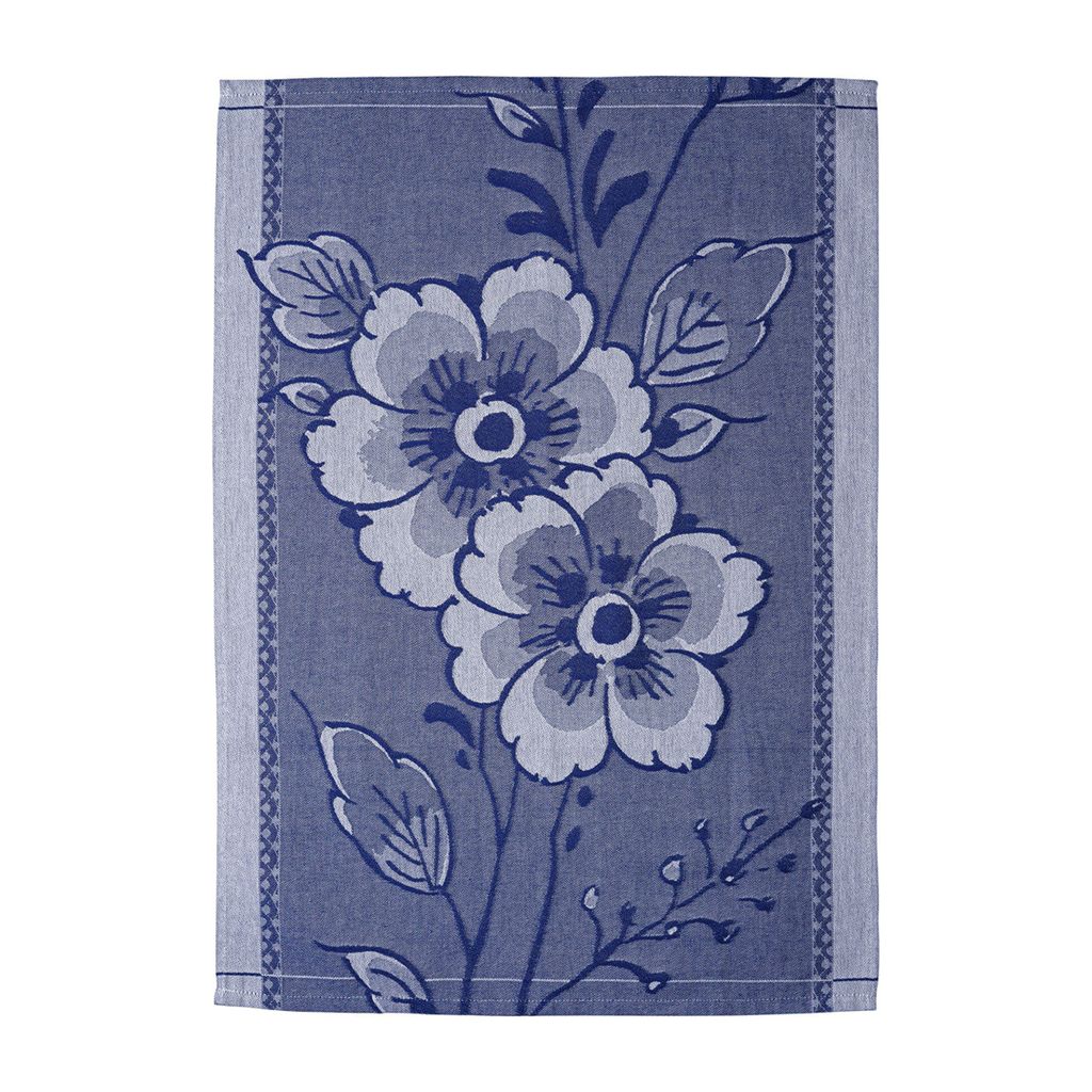 Delfter Geschirrtuch »Blumen«.
