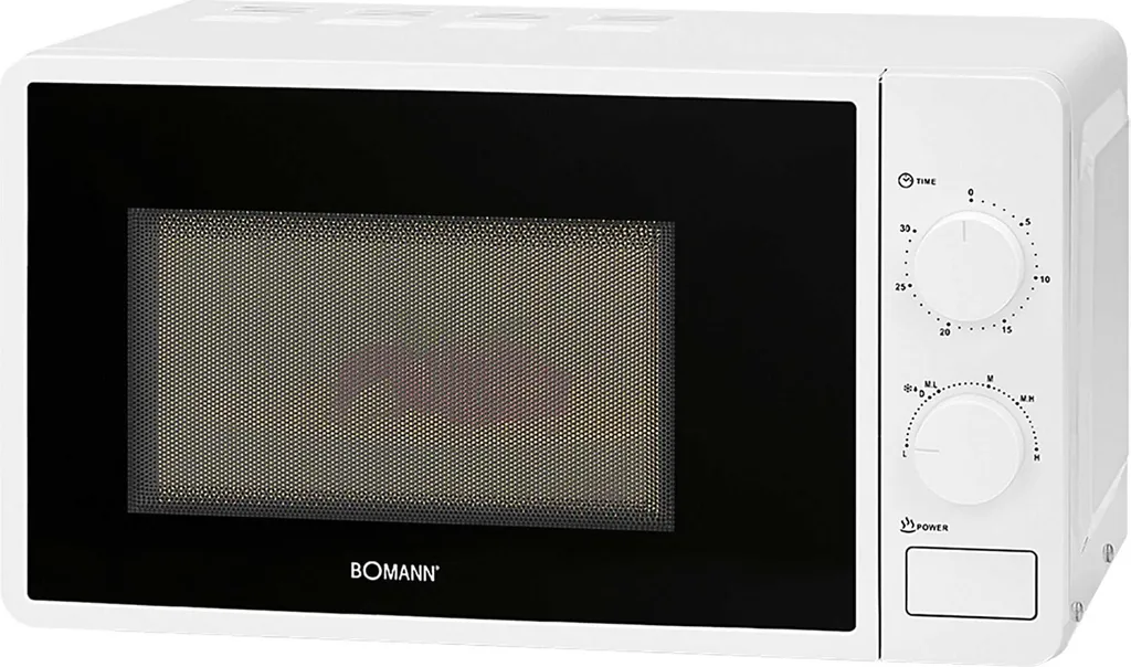 Bomann MW 6014 CB Micro-ondes blanc 20L avec plateau tournant compact