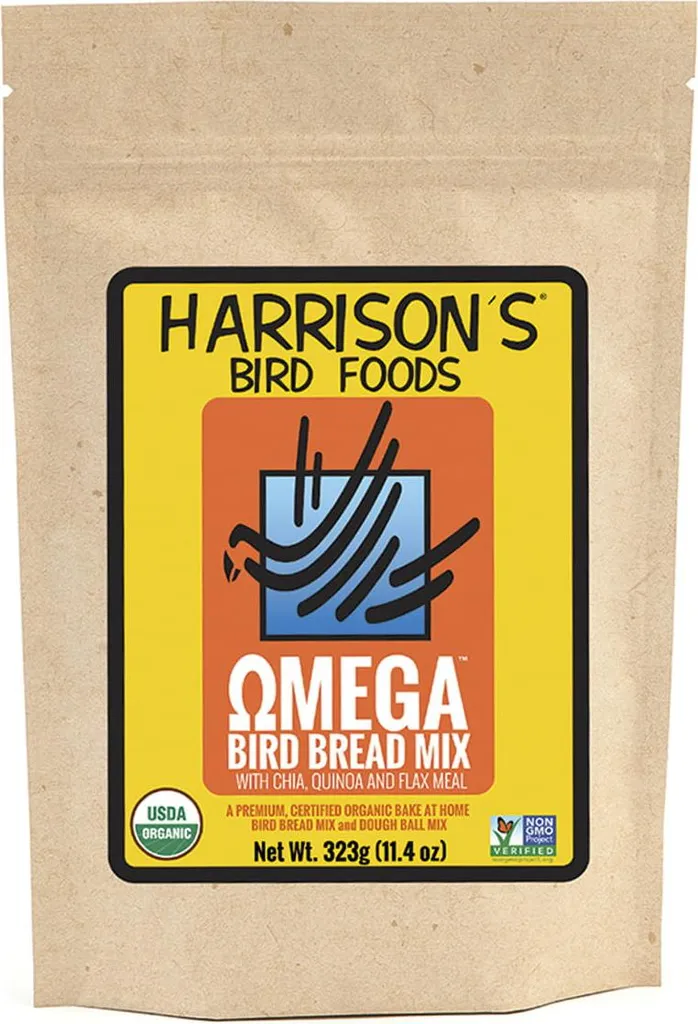 Bird Bread Mix Omega Harrison's 323g | Integratore Professionale