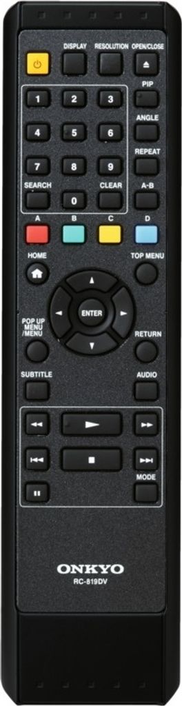Originale Fernbedienung Onkyo RC-819DV für BD-SP809
