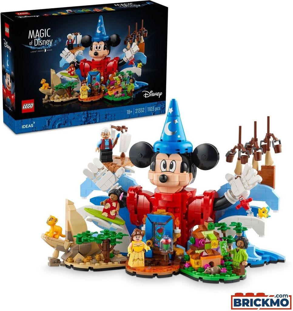LEGO Ideas 21352 Kouzlo Disney Obrázek produktu 