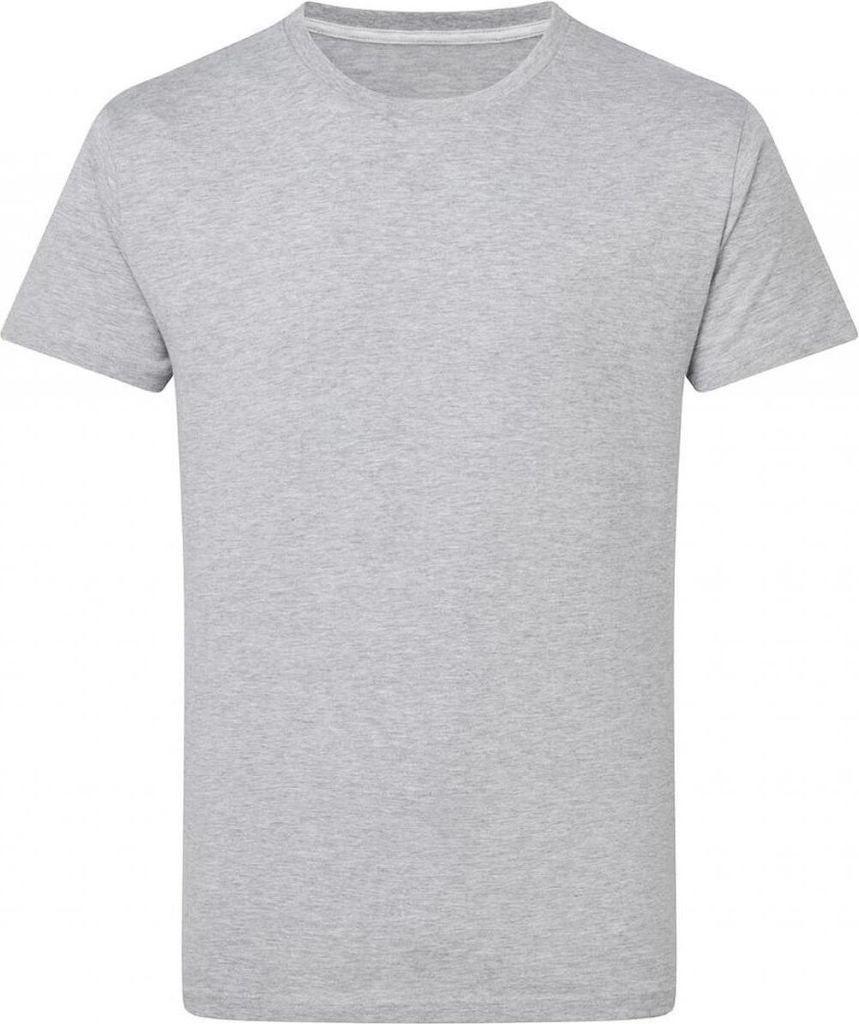 SG SGTee | Perfect Print Tagless Tee - Herren T-Shirt - Farbe: Light Oxford - Größe: 3XL