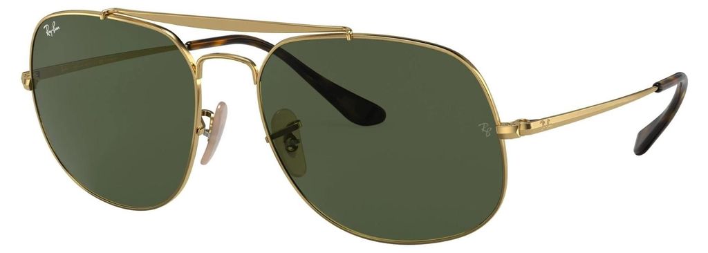 Ray-Ban RB3561 The General 001 zonnebril, goudkleurig, Productafbeelding 