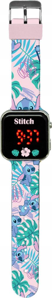 Hodinky Stitch s LED displejom a kalendárom LAS4091 Obrázok produktu 