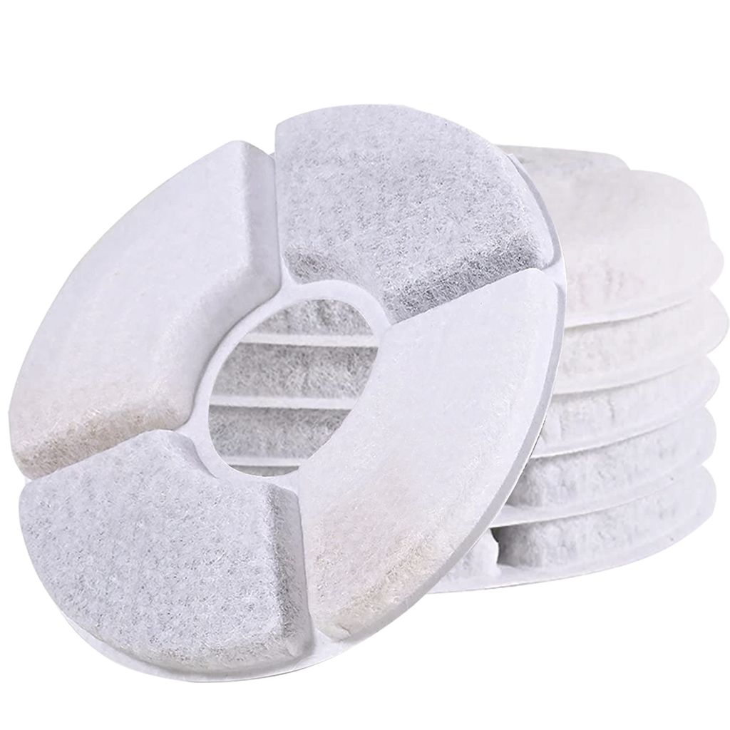 Yeenao Katzenbrunnen Filter - 12 Stück Für Frisches Trinkwasser Deiner Katze