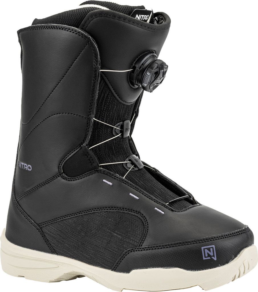 NITRO FLORA BOA Boot ́25 Damen Snowboard-Schuh schwarz 23,5