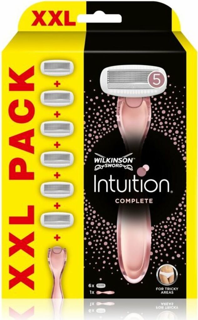 Wilkinson Sword Intuition Complete XXL Rasierer für Frauen (7002061Y)
