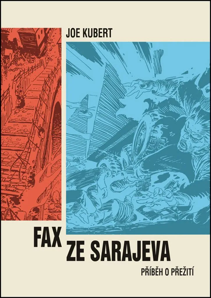 Livre Fax de Sarajevo Joe Kubert pour Collectionneur de BD de Guerre