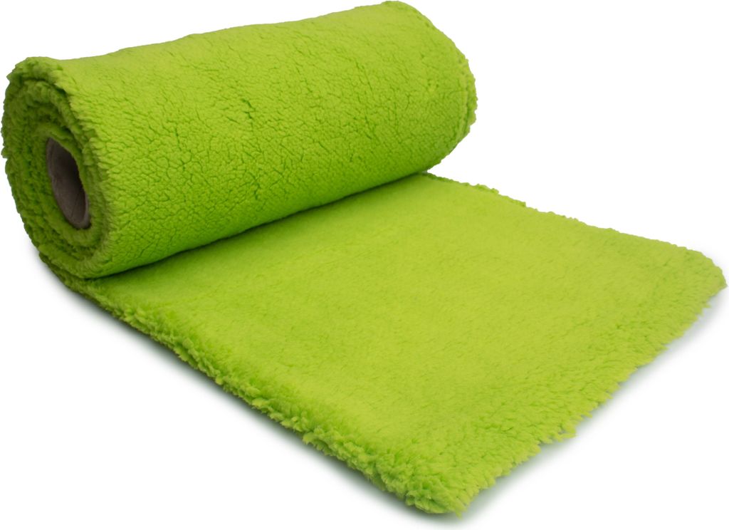 Minky Sherpa Agnello Pelliccia sintetica Acquamarina 50x160 Immagine del prodotto 