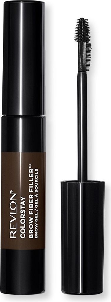 Revlon ColorStay Brow Fiber Filler Longwearing Volumising Waterproof Eyebrow Gel 305 Dark Brown 6.8ml
