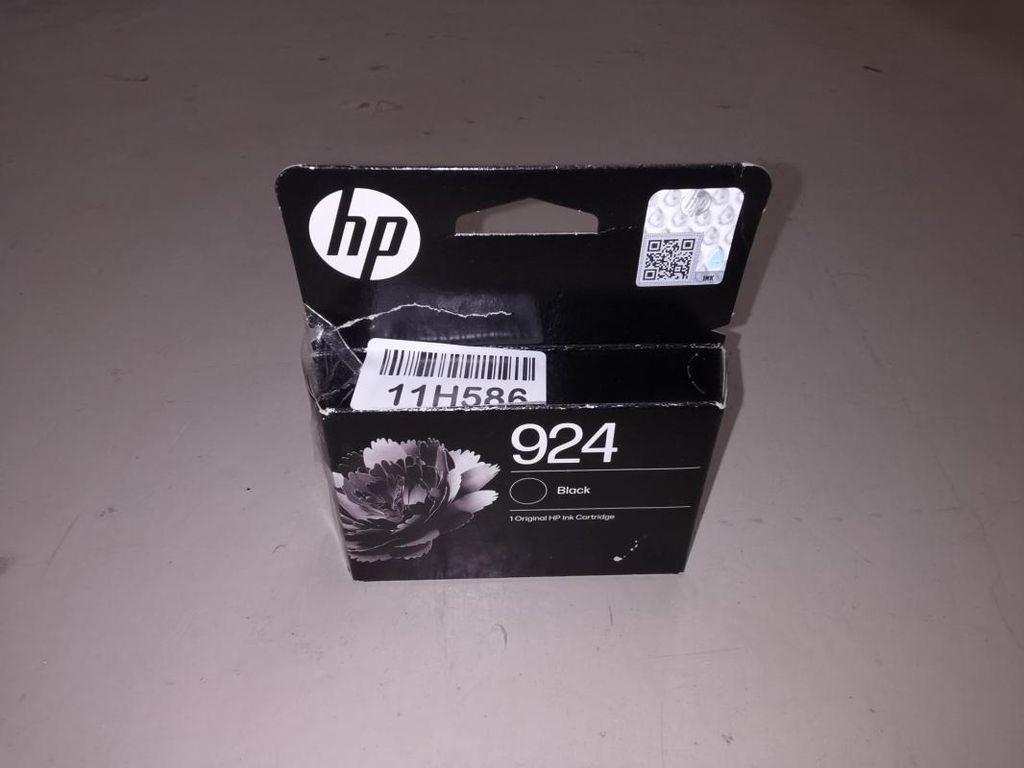 HP 924 Schwarz Original Druckerpatrone, Standardertrag, Produktbild 