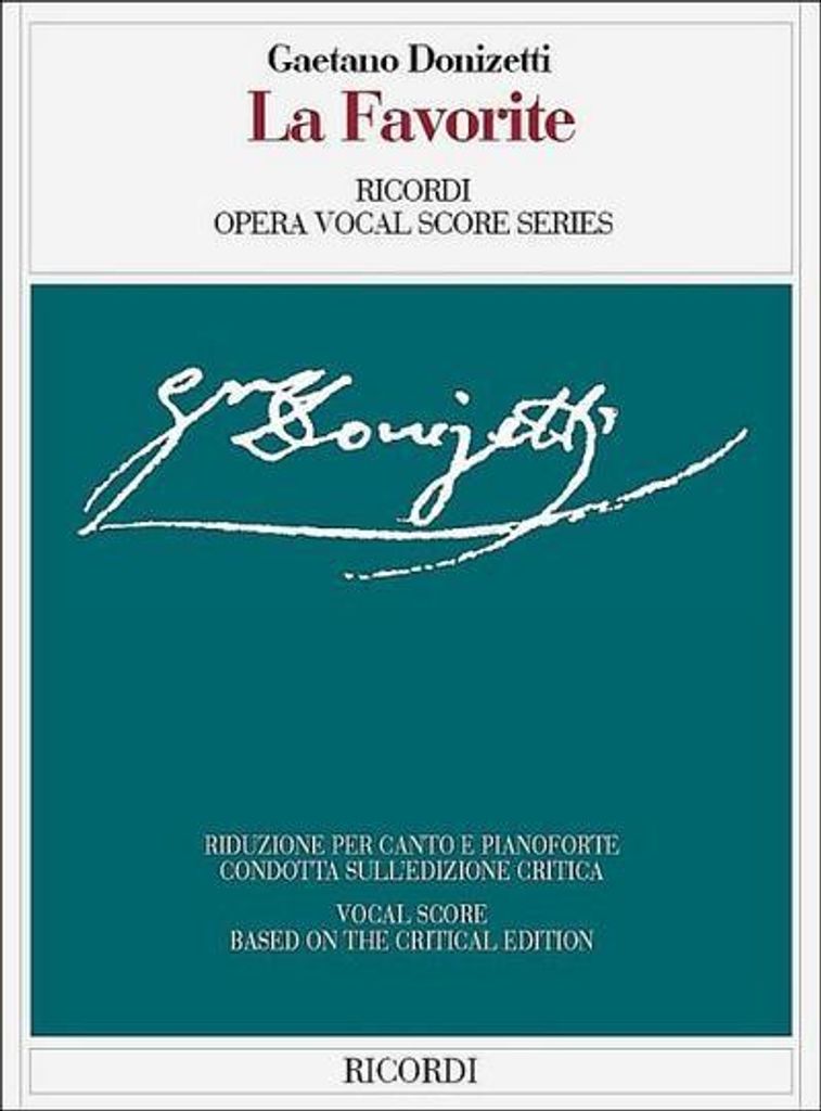 La Favorita: Vocal Score