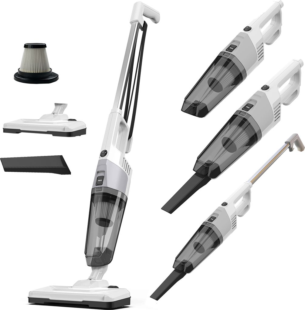 Grafner 2in1 Turbo Stielsauger, Zyklon Technologie, Produktbild 1