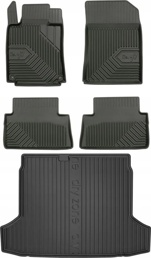 Accessori Peugeot 508 2010-2018: Tappetini Gomma Design No.77