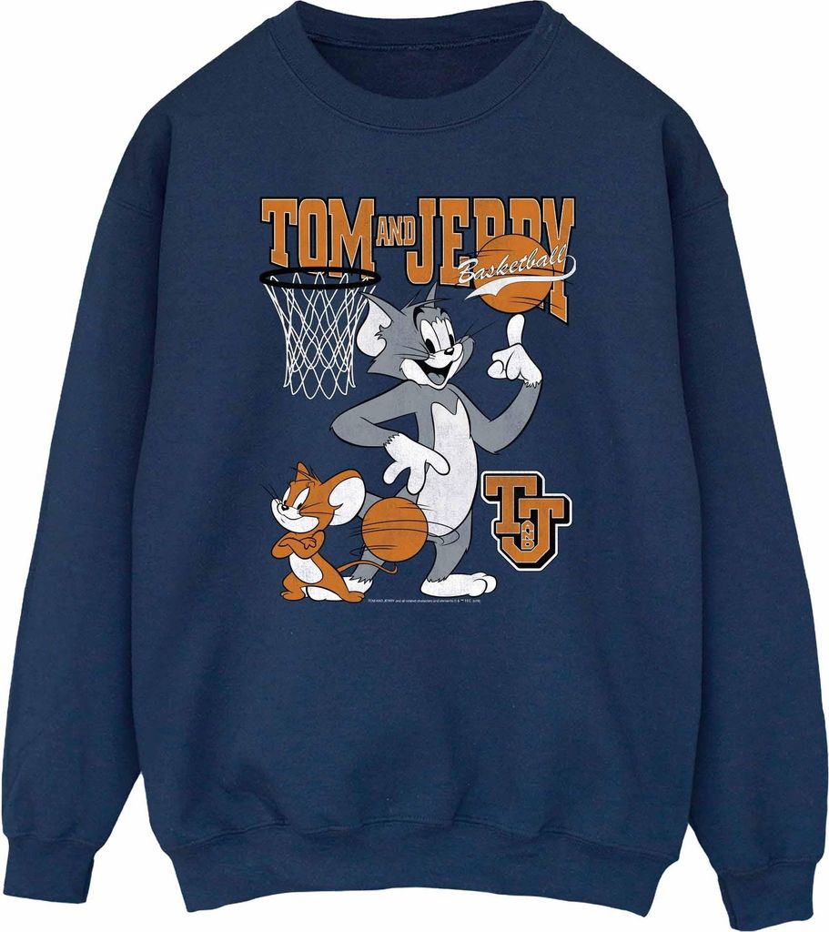 Tom and Jerry - Mikina pro muže BI1739 (S) (Marineblau) Obrázek produktu 