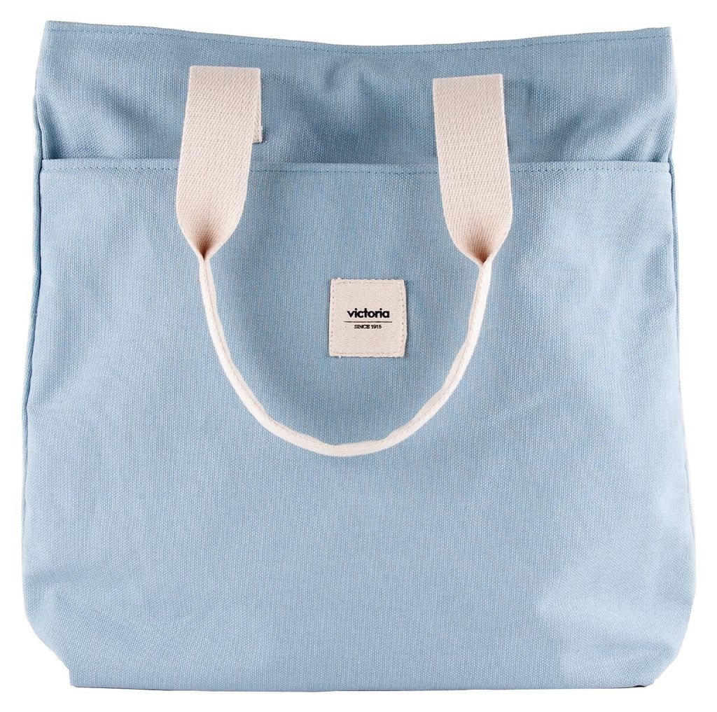 Victoria Tote Lona Eco Damen Canvas-Shoppertasche Hellblau (Glaciar), 9223004-393 - Gr. One Size