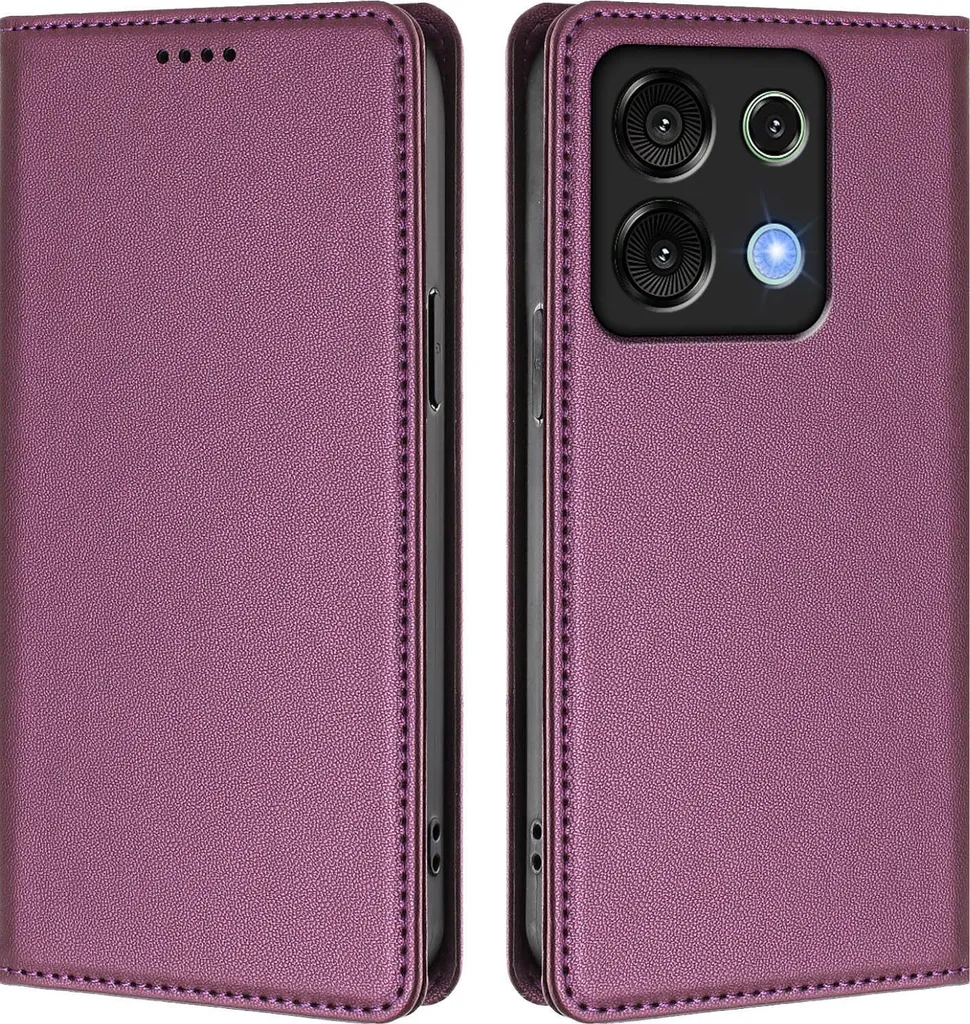 Cover Flip Magnetica Umidigi G9 5G - Custodia in Pelle Viola