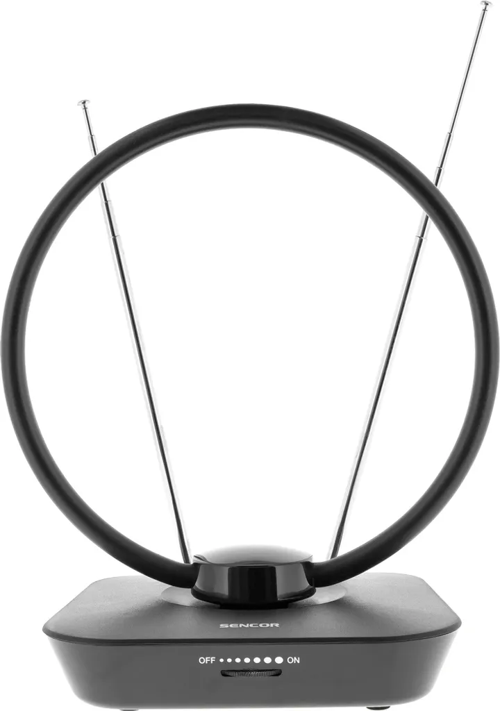 Offerta Sencor SDA 102 Antenna Interna Amplificata 20dB DVB-T2 LTE