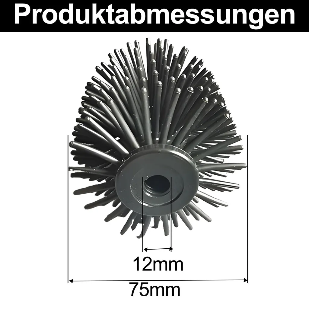 Kit de 2 Têtes de Rechange pour Brosse WC Silicone pour Kit Wenko