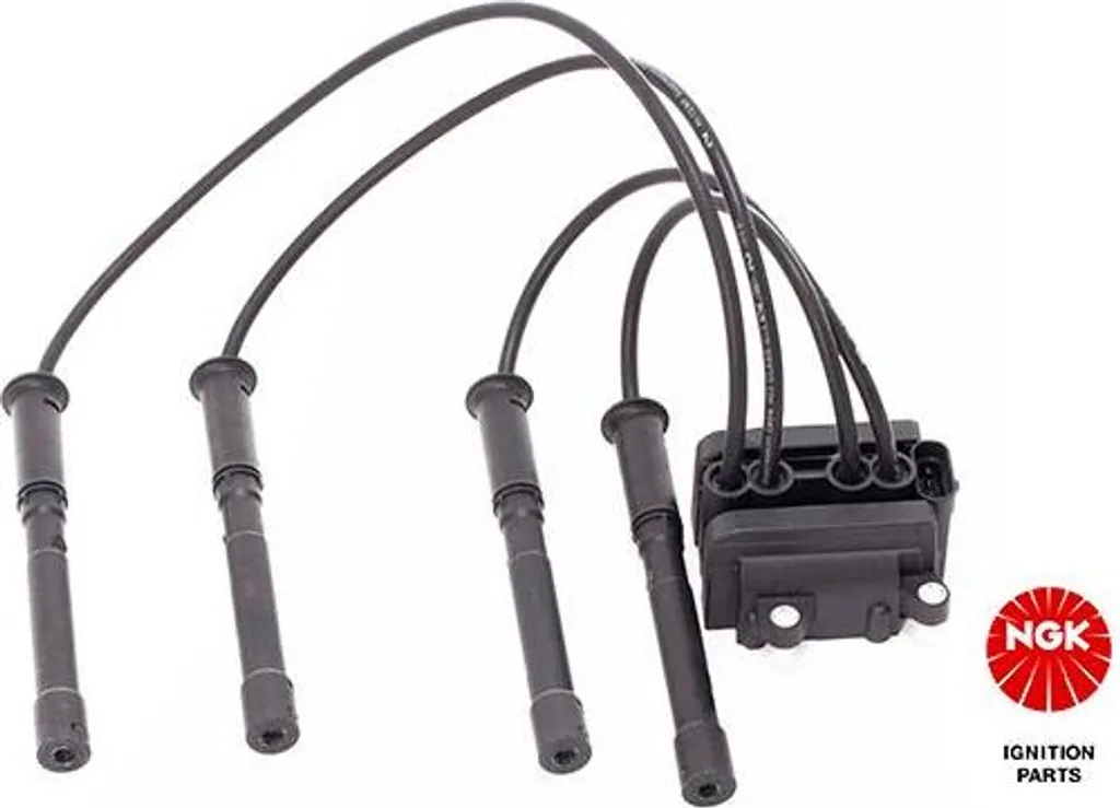 Bobine d'allumage fiable NGK 48007 - Haute tension pour moteur Clio