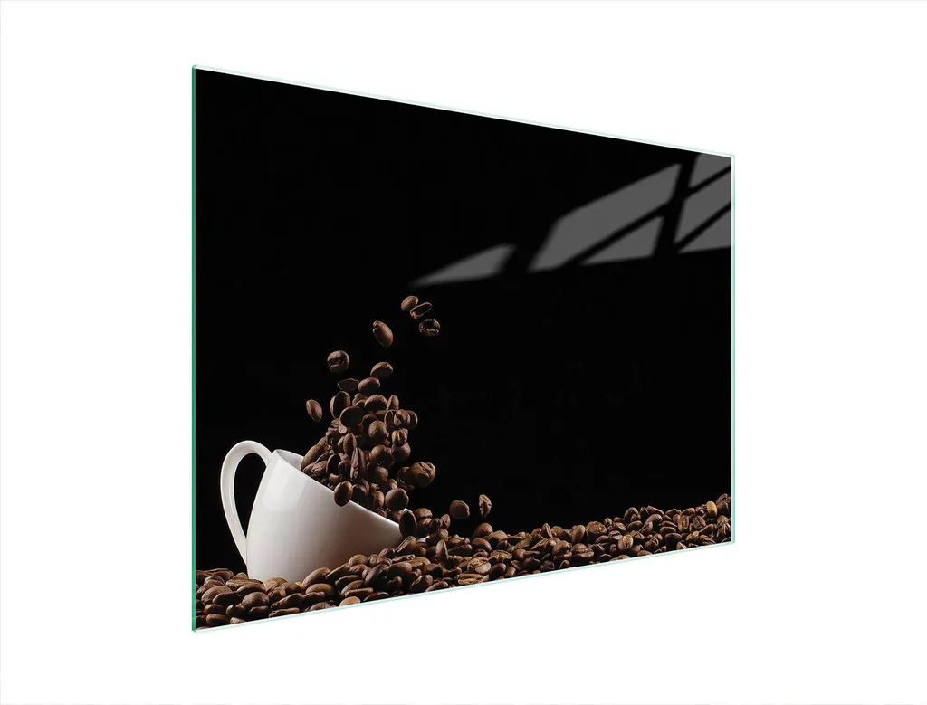 Tagliere Vetro 40x30 Design Caffè | Salvasuperficie Igienico e Robusto