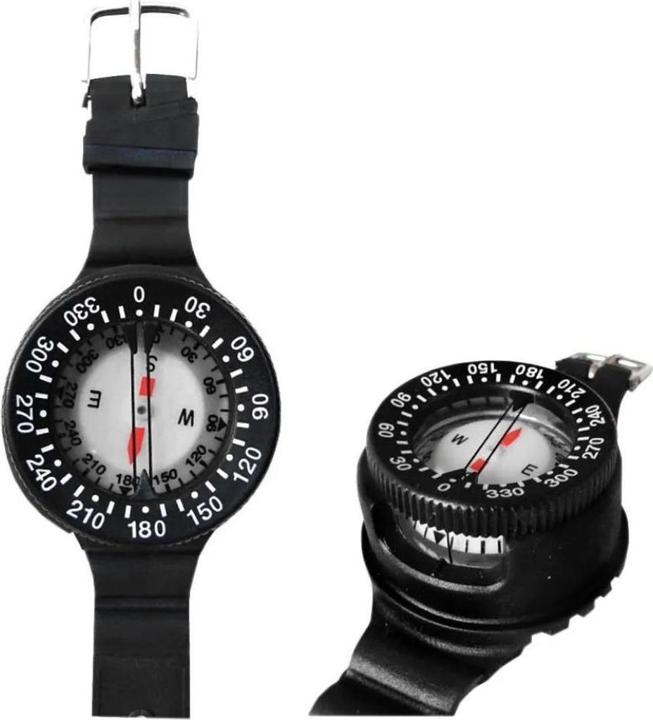 Tecnomar Tmi Wristband Kompass Schwarz Schwarz One Size