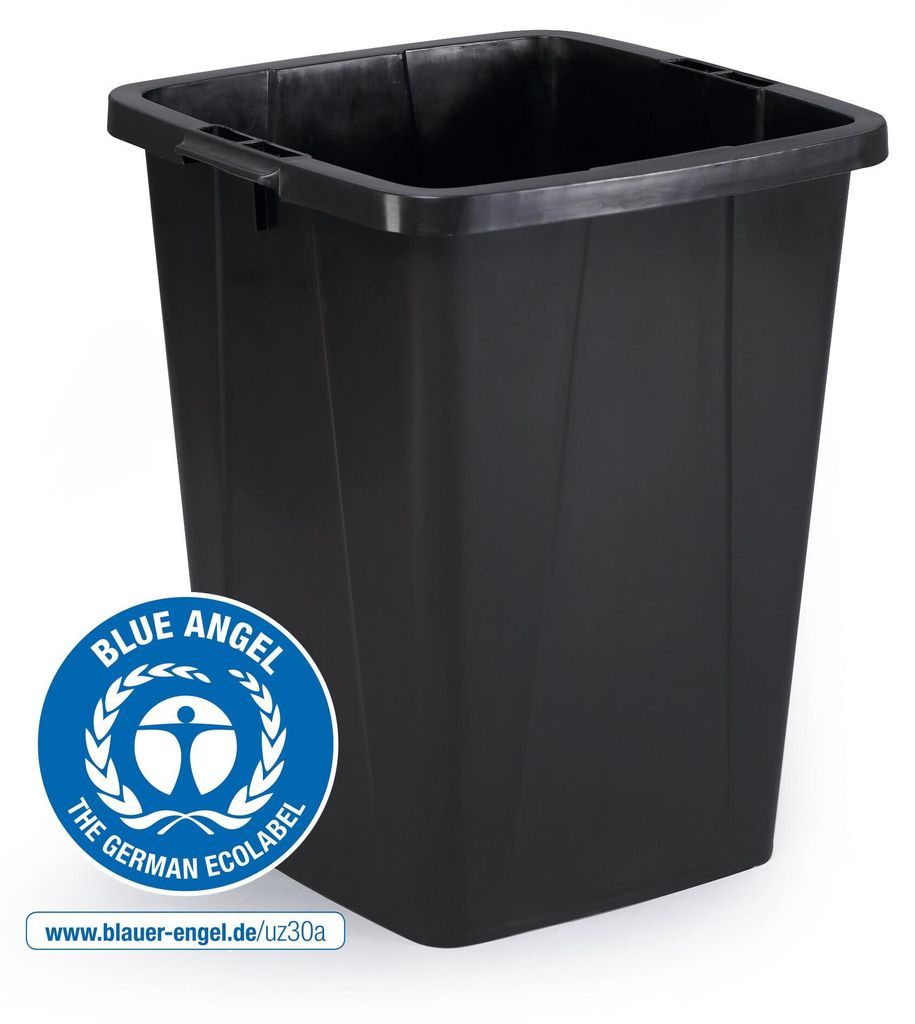 DURABLE Abfallbehälter DURABIN® ECO 90L quadratisch, Produktbild 
