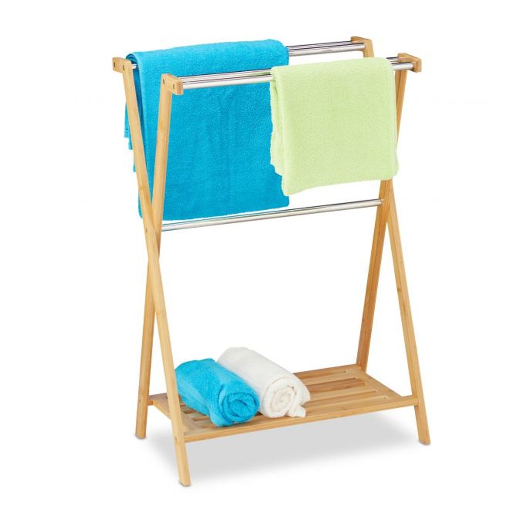 Držiak na uteráky RD2186, bambus Obrázok produktu 