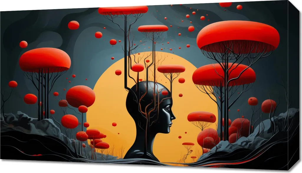 Quadro Pensieri 70x40 cm | Emozioni su Tela per la Tua Casa