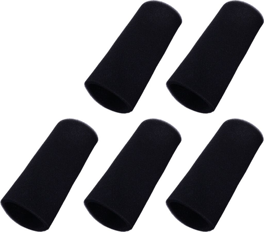 5x Schaumstoff-Filter / Schaumfilter / Filterschaum für Bosch BBH6256p1/02/03 BBH625M1/02/03 BBH625W60/02/03 BBH65ATHGB/02/03 BBH65KITGB/02/03