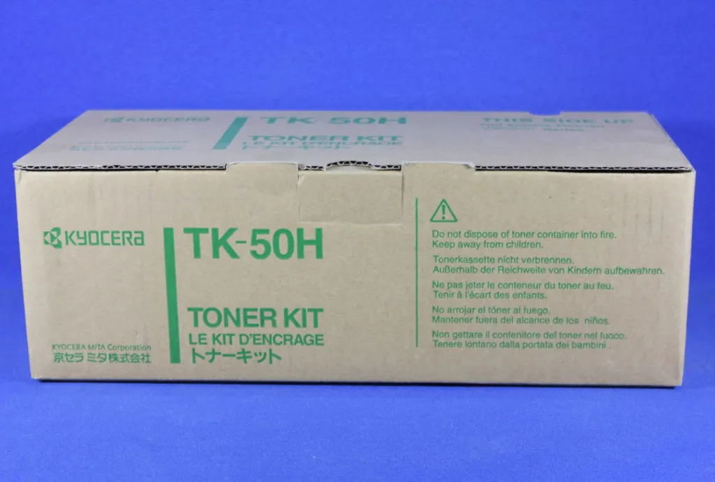Évitez les Traces avec le Toner Original Kyocera TK 50H Noir Net