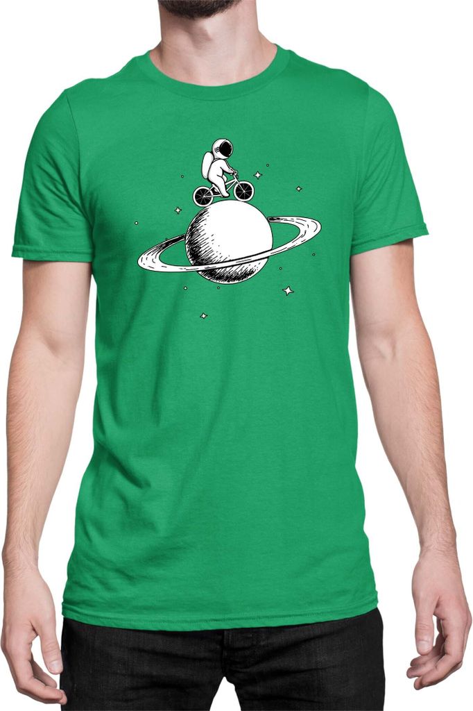 Herren T-Shirt Nasa Space Theme Nasa 001, Man M / Grün